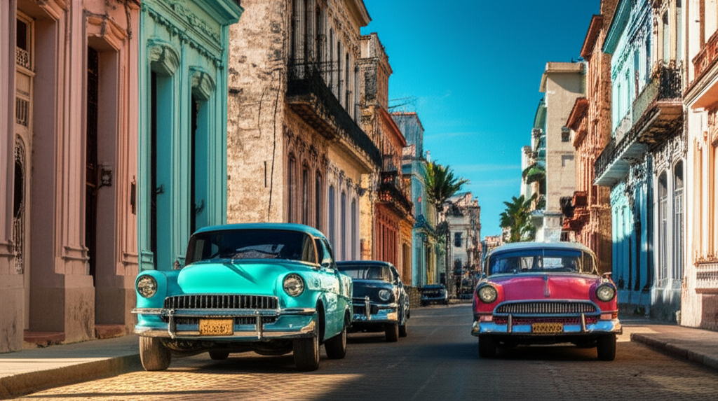 Sunset Streets of Havana