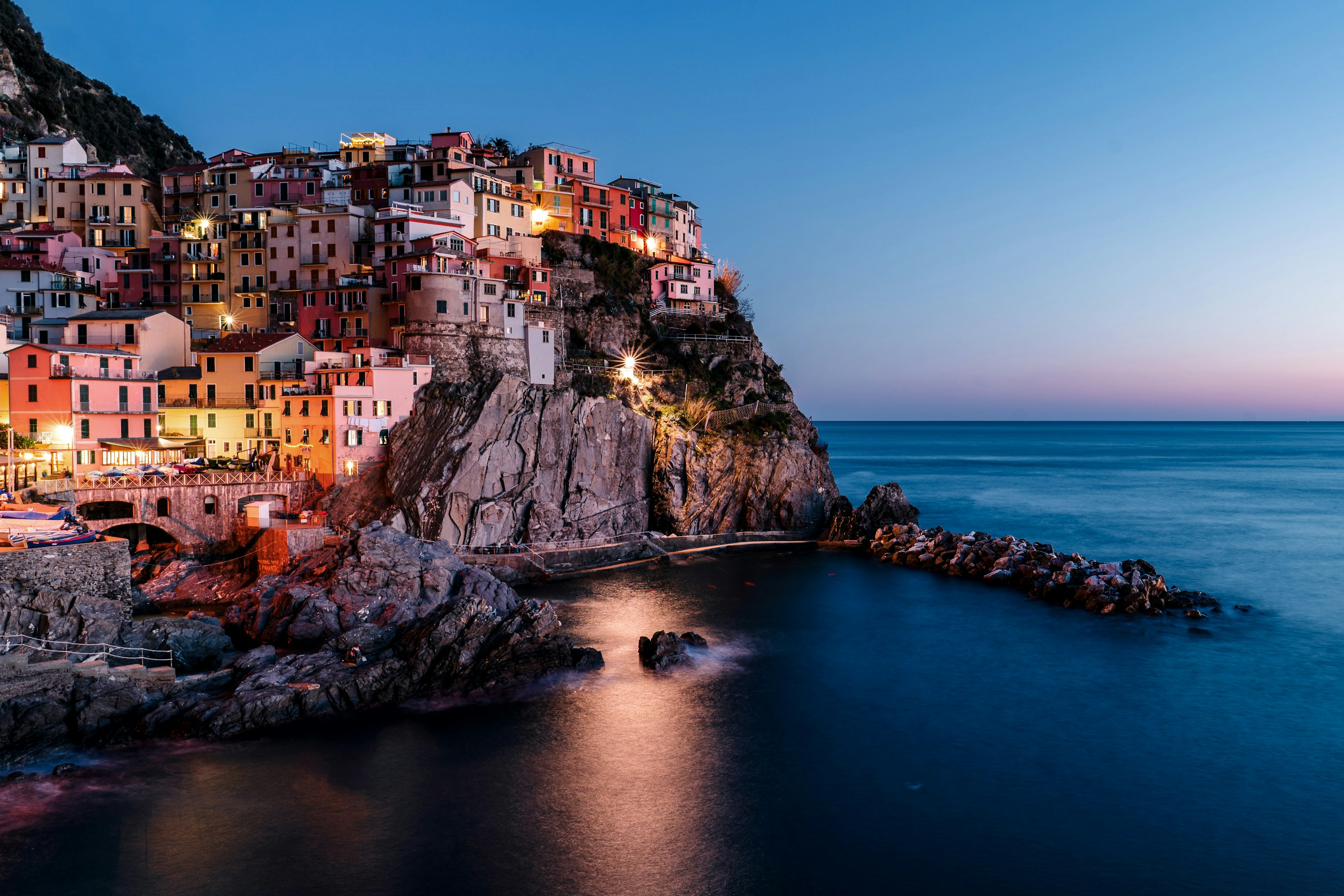 Italian coastal village