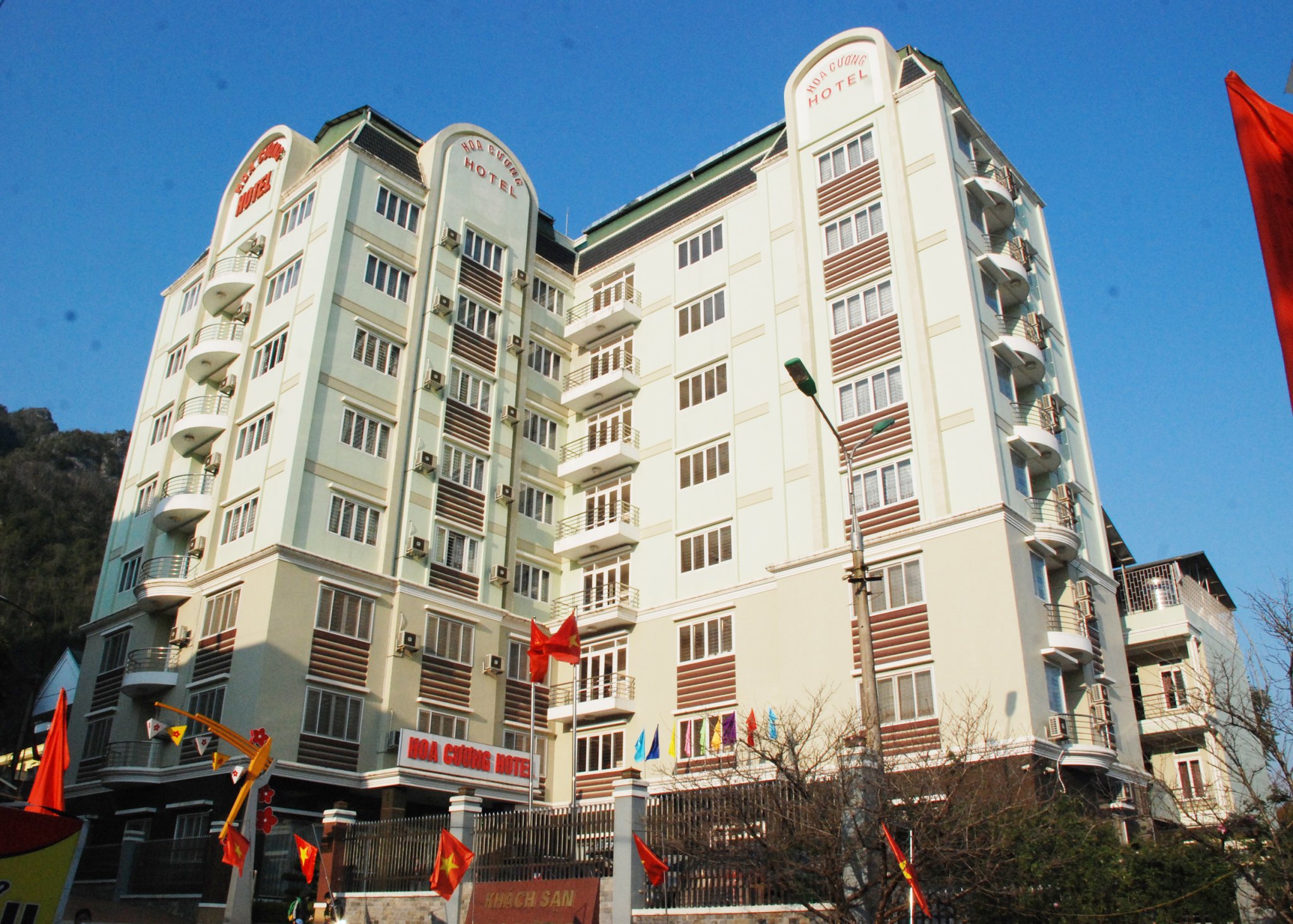 Exterior view of Hoa Cuong Hotel in Ha Giang